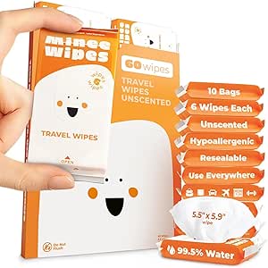 Mini Travel Wipes